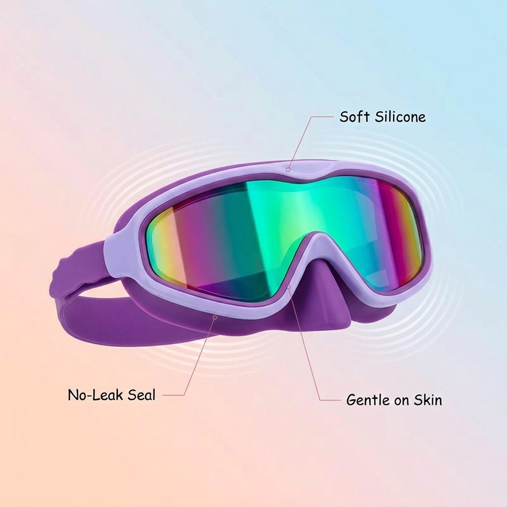 The AquaViu™ Swimming Goggles
